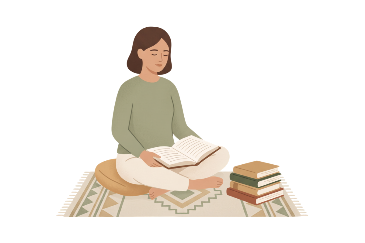 Illustration: the foundations of meditation